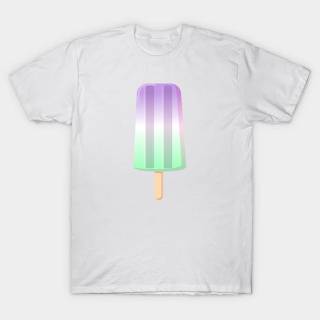 Genderqueer Popsicle T-Shirt by Banana Latte Designs